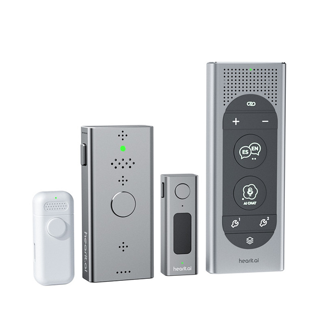 Healthcare Devices Medical Communication and Sales Smart Translator Device Talks Pocket Translator Portable Note Ai Voice Recorder