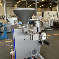 Machine de remplissage automatique pneumatique/hydraulique pour saucisses Hot Dog Twister avec lavement quantitatif pour un processus de viande efficace