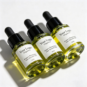Huile de croissance capillaire à l'argan et au romarin en marque blanche OEM ODM – Fournisseur d'huiles naturelles pour le traitement de la perte de cheveux et du cuir chevelu - Product Image 1
