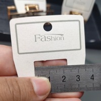 MIO Vente en gros de pinces à cheveux blanches vierges, bijoux, cartes d'affichage en PVC, logo personnalisé, accessoires pour cheveux, petit porte-pince à cheveux