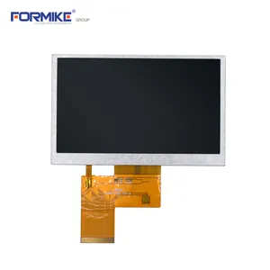 Kleinere Anpassung 4,3 "TFT LCD Araba Katlana bilir Dikiz Monit R 4,3" LCD 800 X480 Auto RGB Panel LCD-Display