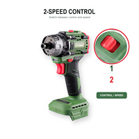 Perceuse sans fil professionnelle portable 160 Nm à couple élevé 3000 tr/min, outil de construction multifonction pour le travail du bois et du métal