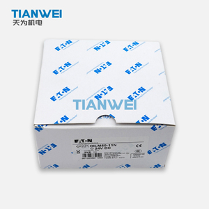 Contactor de Potencia AC Original EATON DILM50-11N(DC24V) 3P con Bobina de CC, 50A AC-3, Contactos Auxiliares 1NO+1NC Integrados, Terminales de Tornillo - Product Image 3