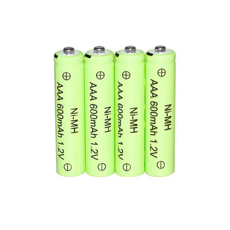 Fast delivery 600mAh AAA rechargeable battery 1.2v rechargeable for toys