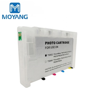 MoYang Hight Qualità cartuccia di <span class=keywords><strong>inchiostro</strong></span> riutilizzabile <span class=keywords><strong>per</strong></span> epson T5852 con il circuito integrato arc PM210/PM215/PM235/PM250/ PM270/PM310 - Product Image 1