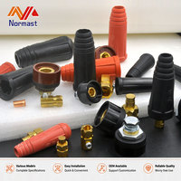 Connecteur rapide DINSE pour soudage TIG européen, câble de soudage en cuivre mâle-femelle, accessoires pour machine à souder Normast