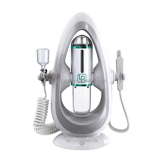 Oxyge Facial H2O2 Hydrogen Oxygen Bubbles Pore Cleaner High Frequency Hydra Dermabrasion Blackhead Remover Pore Machine