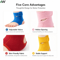 Vente flash : Attelle de cheville réglable unisexe ultra-fine respirante en tissu Oxford, protection pour la salle de sport, le fitness et le volleyball