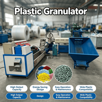 Granulateur à vis simple pour le recyclage et la granulation de plastique, machine de pelletisation pour le traitement des déchets plastiques PVC/polystyrène