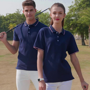 Polo衫高尔夫网球馆男士训练服女士运动短袖上衣polo衫公司服装定制Logo - Product Image 2