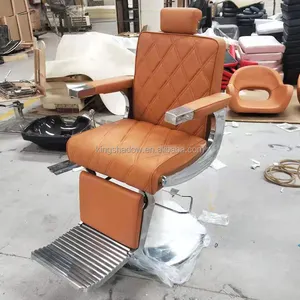 Toptan klasik ağır berber koltuğu salon mağaza ekipmanları ucuz salon sandalyesi salon mobilya özelleştirmek renk