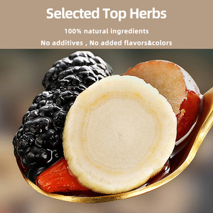 Thé aux cinq trésors pour la santé des reins, 15g*8 sachets de thé, saveur à base de plantes, ginseng brut, emballage en boîte - Product Image 2