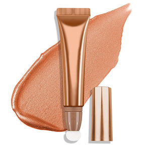 Marque privée Maquillage Glitter Timbre Aux Chandelles Or Liquide CT <span class=keywords><strong>Charlotte</strong></span> Beauté Lumière Baguette Surligneur Stylo Éponge Tête Haute Ligter - Product Image 1