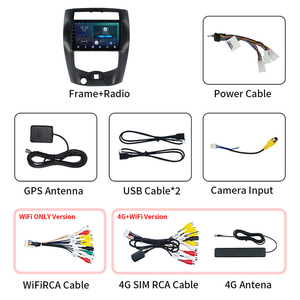 10 ''gps BT RDS Wifi Android <span class=keywords><strong>Car</strong></span> Stereo autoradio đa phương tiện Carplay màn hình cảm ứng xe đài phát thanh Player cho Nissan Livina 2007 ~ 2016 - Product Image 3