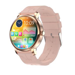 Montre connectée <span class=keywords><strong>LEMFO</strong></span> LF35 avec écran rond AMOLED de 1,43 pouce et bracelet en silicone - Product Image 1