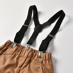 Ropa de Marca de Moda Infantil, Trajes Elegantes para Bebés y Niños, Conjuntos de Pantalones Vaqueros con Tirantes para Niños al por Mayor - Product Image 6