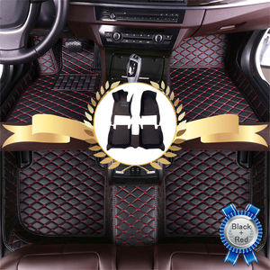 Muchkey – tapis de sol de voiture en cuir 5D, antidérapant, pressé à chaud, de luxe, pour <span class=keywords><strong>Mini</strong></span> <span class=keywords><strong>Cooper</strong></span> S 2016 2017 - Product Image 3