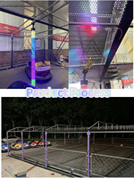 Voiture tamponneuse électrique Sky Net Dodgem pour enfants et adultes, utilisation intérieure/extérieure, couleur personnalisable, pour centres commerciaux
