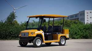 Voiturette de patrouille électrique Hammer Style 48V150Ah 5 places, chariot de golf et de transport pour usage hors route, homologuée DOT CE - Product Image 5