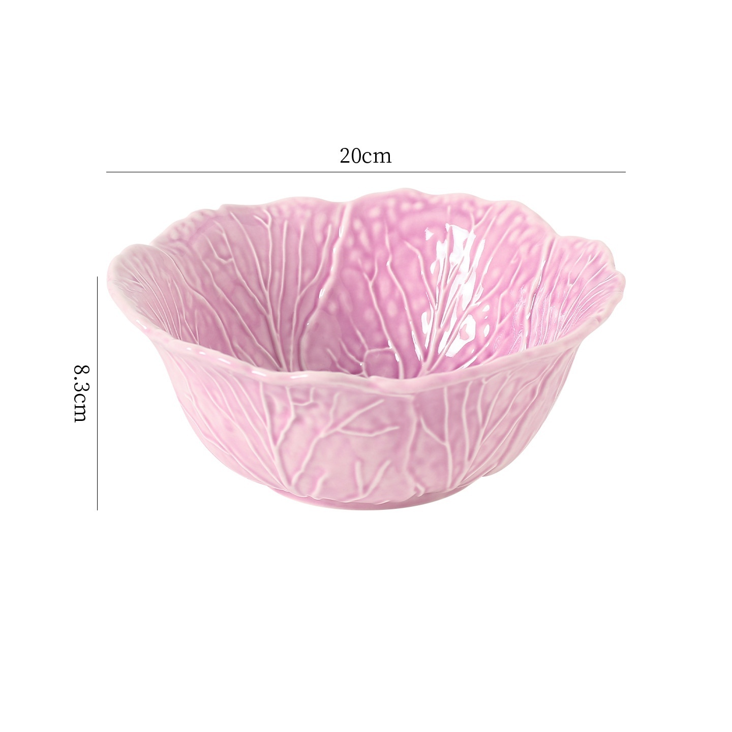 Bol violet 8''