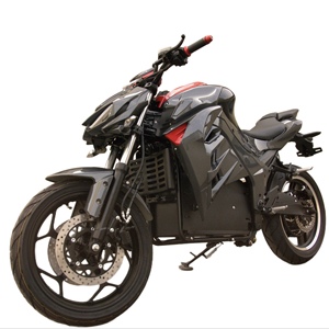 Moto électrique de course haute performance 5000W, batterie lithium 72V, autonomie 50-120km, charge maximale 200kg, vitesse maximale <span class=keywords><strong>110</strong></span> km/h - Product Image 2