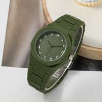 Montre-Bracelet Homme Fashion Noire à Cadran Arabe, Quartz, Cadeau Idéal, Vente en Gros Personnalisée
