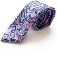 Corbata de poliéster jacquard con diseño floral barroco, resistente a las arrugas, para negocios, bodas, regalos, para hombre, 1 pieza.