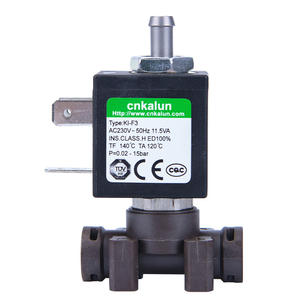 Cnkalun seri KL-F3 12V/24VDC 120V/240VAC 2 stasiun dan <span class=keywords><strong>3</strong></span> cara tekanan tinggi tutup Normal katup Solenoid dengan kualitas tinggi - Product Image 6