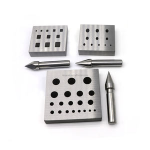 2022 nouvelles arrivées outils de fabrication de bijoux bijoux coupe Cutter accessoires <span class=keywords><strong>lunette</strong></span> bloc et poinçon ovale <span class=keywords><strong>lunette</strong></span> étroite faisant bloc - Product Image 1