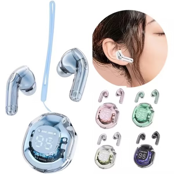 Newest Air39 Wireless Earbuds TWS Mini In-ear Sports Gaming Hifi for 5.3 IPX4 Waterproof Digital Display
