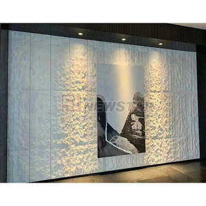 Carreaux muraux en marbre et calcaire blanc fendu, <span class=keywords><strong>pierre</strong></span> extérieure, revêtement mural extérieur - Product Image 4