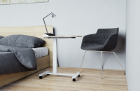 Table de chevet réglable en hauteur, économique, pneumatique, amovible, bureau d'ordinateur réglable
