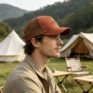 Gorra Trucker Personalizada, Gorra de Malla Transpirable Ajustable con Cierre a Presión, Gorra de Béisbol para Hombres y Mujeres, Ropa Urbana para Exteriores - Product Image 6