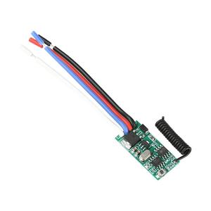 Micro-interrupteur à distance DC 3.6V-24V 2A, mini-récepteur 12V 24V, contrôle d'accès LED, interrupteur à distance monocanal 433MHz - Product Image 1
