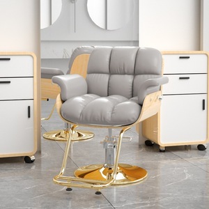 Fauteuil de Barbier en Bois avec Fonction de Réglage en Hauteur, Design Moderne pour Utilisation Extérieure et Hospitalière - Vente en Gros Direct Usine - Product Image 1