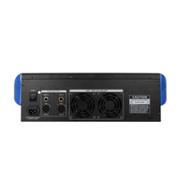 Console de mixage audio ELM KC-12 12 canaux avec 99 effets DSP, interface USB/Bluetooth, 350W, égaliseur 7 bandes en métal, écran LED pour scène