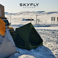 Carpa Inflable para Techo de SUV, Portátil, Impermeable, Plegable, para Acampar en Auto, Viajes al Aire Libre, Proveedor Mayorista Personalizado