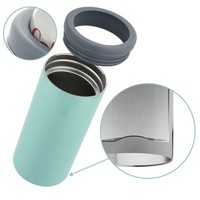 Refroidisseur de canette isolé mince de 12oz refroidisseur de canette de sublimation Offre Spéciale de réfrigérateur porte-canette glacière personnalisé