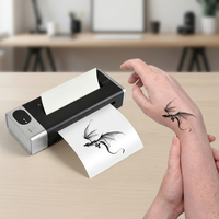 Milestone MHT-M6 Vente en gros directe usine Imprimante de pochoirs de tatouage sans fil 110 mm 4 pouces pour tatouages temporaires en stock