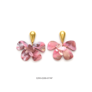 Boucles d'oreilles pendantes tendance E295-E200-0174F - Product Image 2