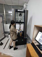 Máquina de Ensayo Universal Electrónica Xinguang WDW-20A, Controlada por Microcomputadora, Probador de Compresión y Tensión, Precisión del 0.5%, IP55