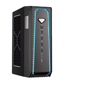 Высокопроизводительный Intel I9-14900KF RTX 4070 12G дискретное видео 2XDDR5 Поддержка Макс 96 ГБ DDR5 корпус с водяным охлаждением мини игровой ПК - Product Image 1
