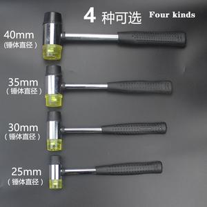 Marteau de sol en acier multifonctionnel de haute qualité maillet en caoutchouc Installation industrielle <span class=keywords><strong>luge</strong></span> tête fendue directement usine de Chine - Product Image 5