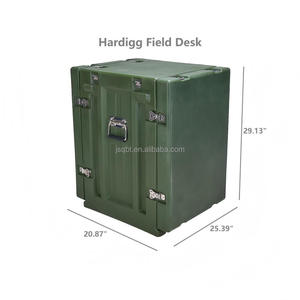 Boîte de transport en plastique rotomoulé LLDPE, boîte de rangement en plastique rotomoulé, bureau pliable d'extérieur - Product Image 4