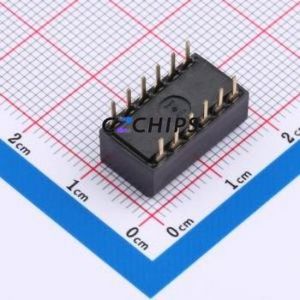 DSPV-06-LD-GET DIP Switch Through hole Component (THT) Switch Piano Key Single Pole Single Throw 6 2.54mm - Product Image 2