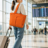 Sac à bandoulière décontracté de haute qualité personnalisable, nouveau sac fourre-tout de voyage simple et polyvalent en nylon pour l'été