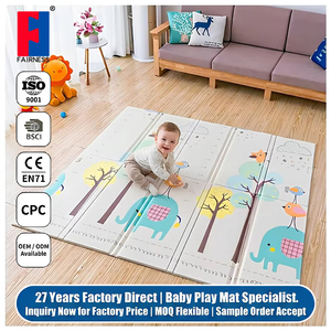 Alfombra de Juego Plegable de Espuma XPE para Bebés y Niños Pequeños, Ecológica, No Tóxica, Sin Olor, de Fairness Factory Wholesale - Product Image 1