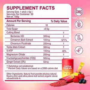 <span class=keywords><strong>Herborn</strong></span> – Boisson Minceur à l'Extrait de Yerb Mate et de Berbérine pour Adultes – Favorise un Niveau Sain de GLP-1, la Santé Immunitaire et Intestinale – Mélange de Boissons Coupe-Faim - Product Image 2