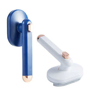 التنظيف الذاتي تدوير الحيوانات الأليفة الاستمالة تدليك الكلب القط تنظيف تساقط الشعر الذاتي مزيل الشعر مع زر - Product Image 2