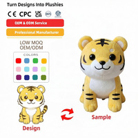 Fabricant de jouets en peluche personnalisés : Créez votre propre animal en peluche (tigre, chat), décoration de café, poupée mignonne, porte-clés Appa, ou personnalisez votre propre peluche.